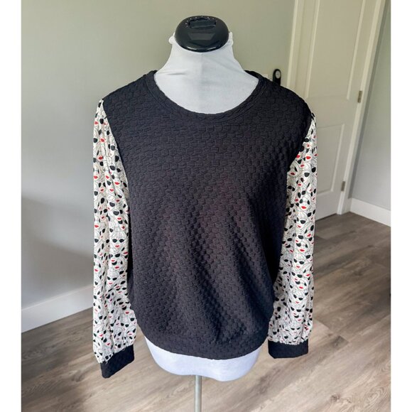 Anthropologie Porridge Textured Sweatshirt - Picture 8 of 15